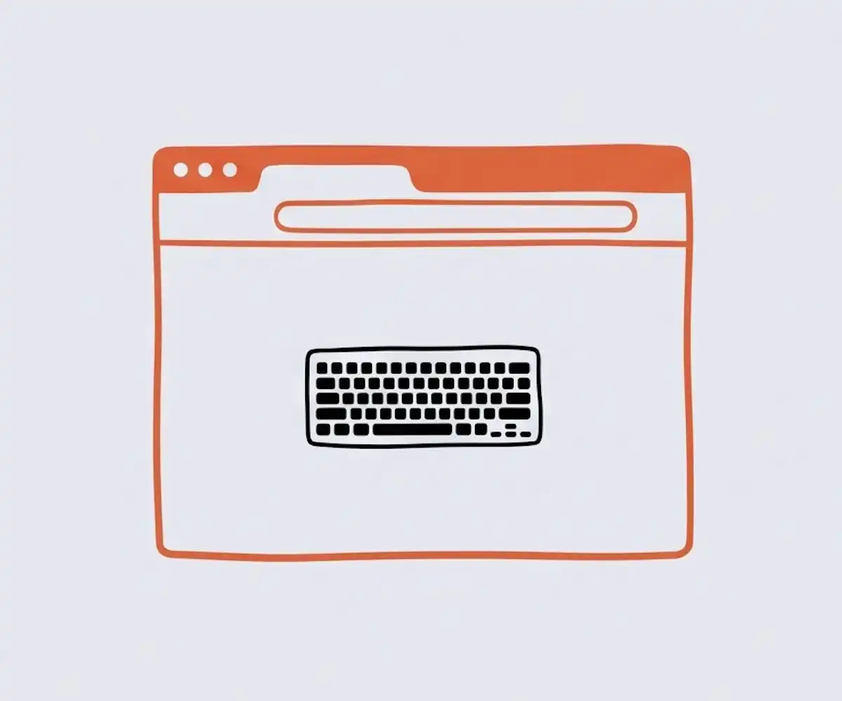 Running a free, private keyboard test in a browser